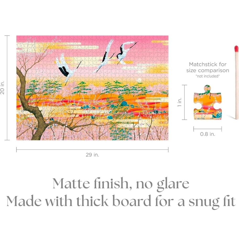 Masayoshi Mizuho (Ume Gosumi) 1000 Piece Jigsaw Puzzle Pomegranate - Picture 4 of 4